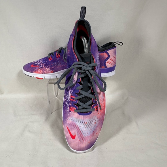 Nike Free TR Fit 4 Women's Galaxy Purple/Pink Running Shoes (629832-101) SZ 10 - Picture 3 of 12